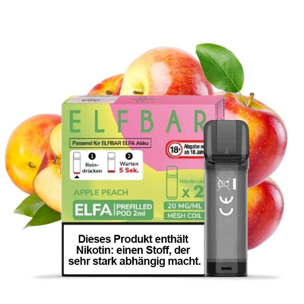 Elfa Pods - Apple Peach