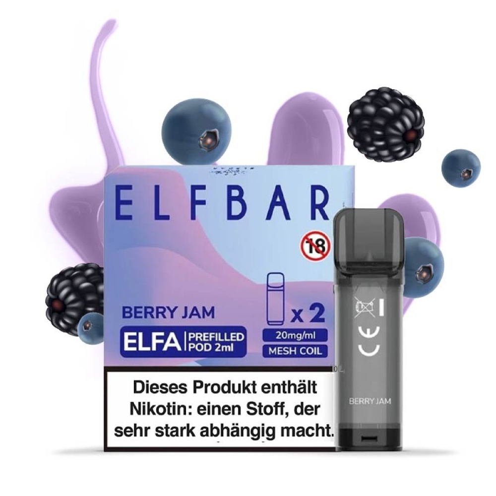 Elfa Pods - Berry Jam