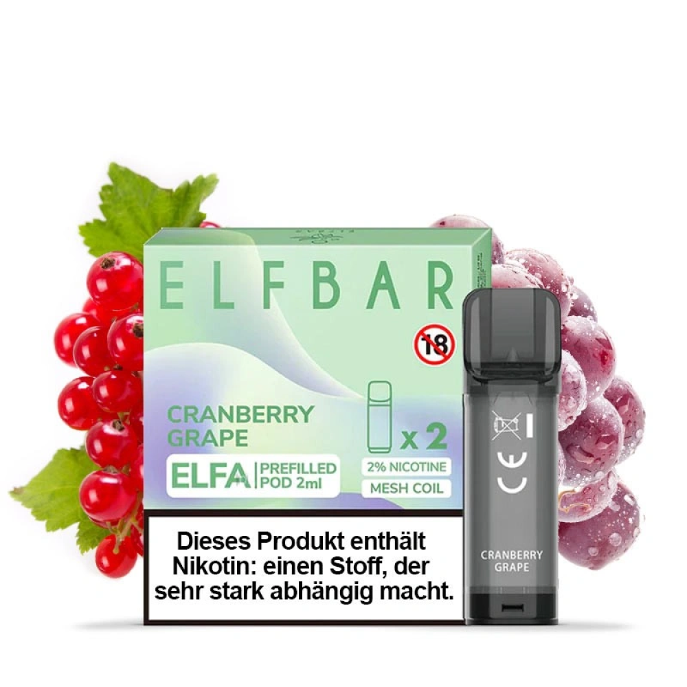 Elfa Pods - Cranberry Grape
