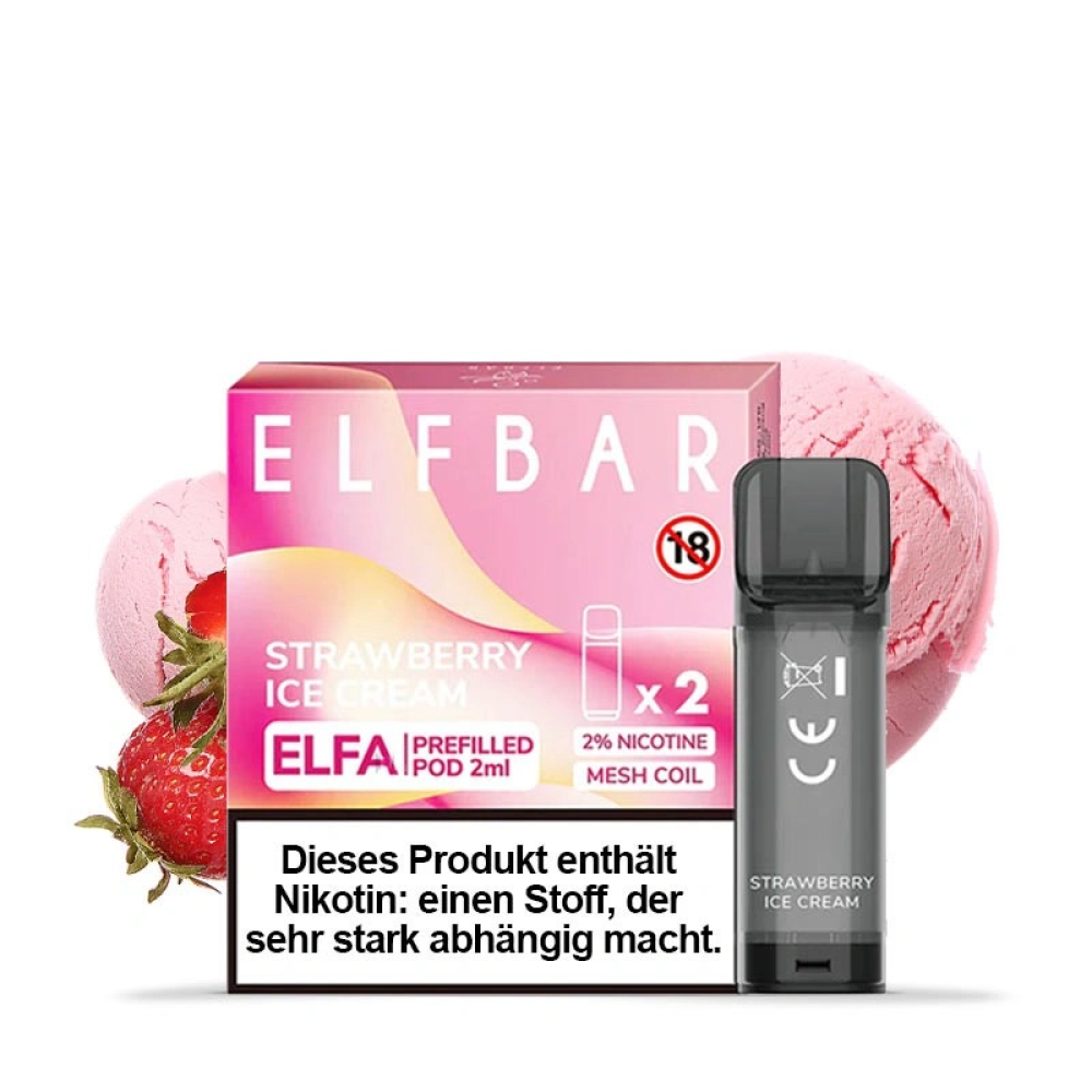 Elfa Pods - Strawberry Ice Cream