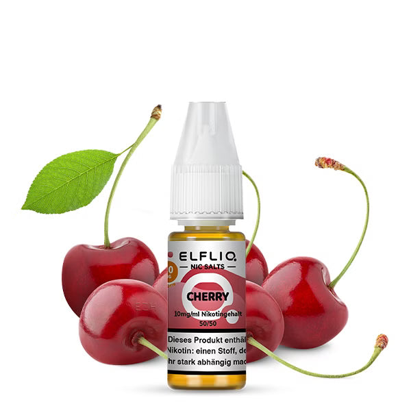 ELFBAR ELFLIQ Cherry Liquid 10 mg 20 mg Nikotin