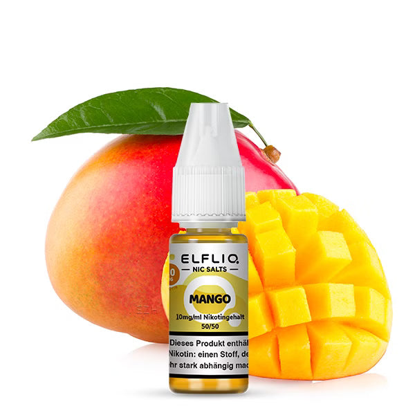 ELFBAR ELFLIQ Mango Liquid 10 mg 20 mg Nikotin