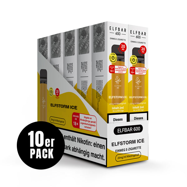 Elfbar 600 - Elfergy Ice (Nikotinfrei)