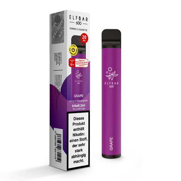 Elfbar 600 - Grape (Nikotinfrei)