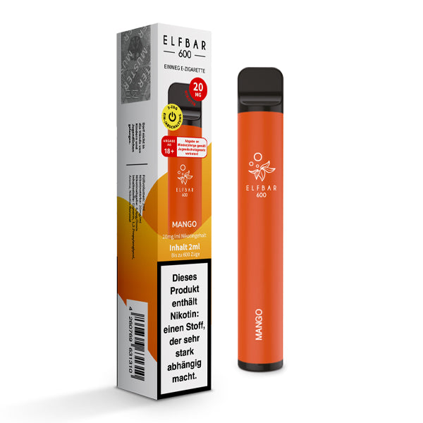 Elfbar 600 - Mango (Nikotinfrei)