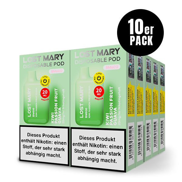 Lost Mary 600 - Kiwi Passionfruit Guava