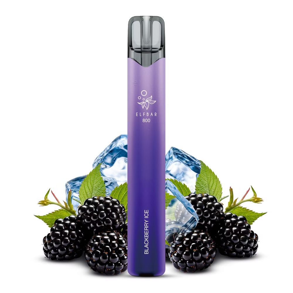 ELFBAR 800 Blackberry Ice Nikotinfrei Einweg E-Zigarette