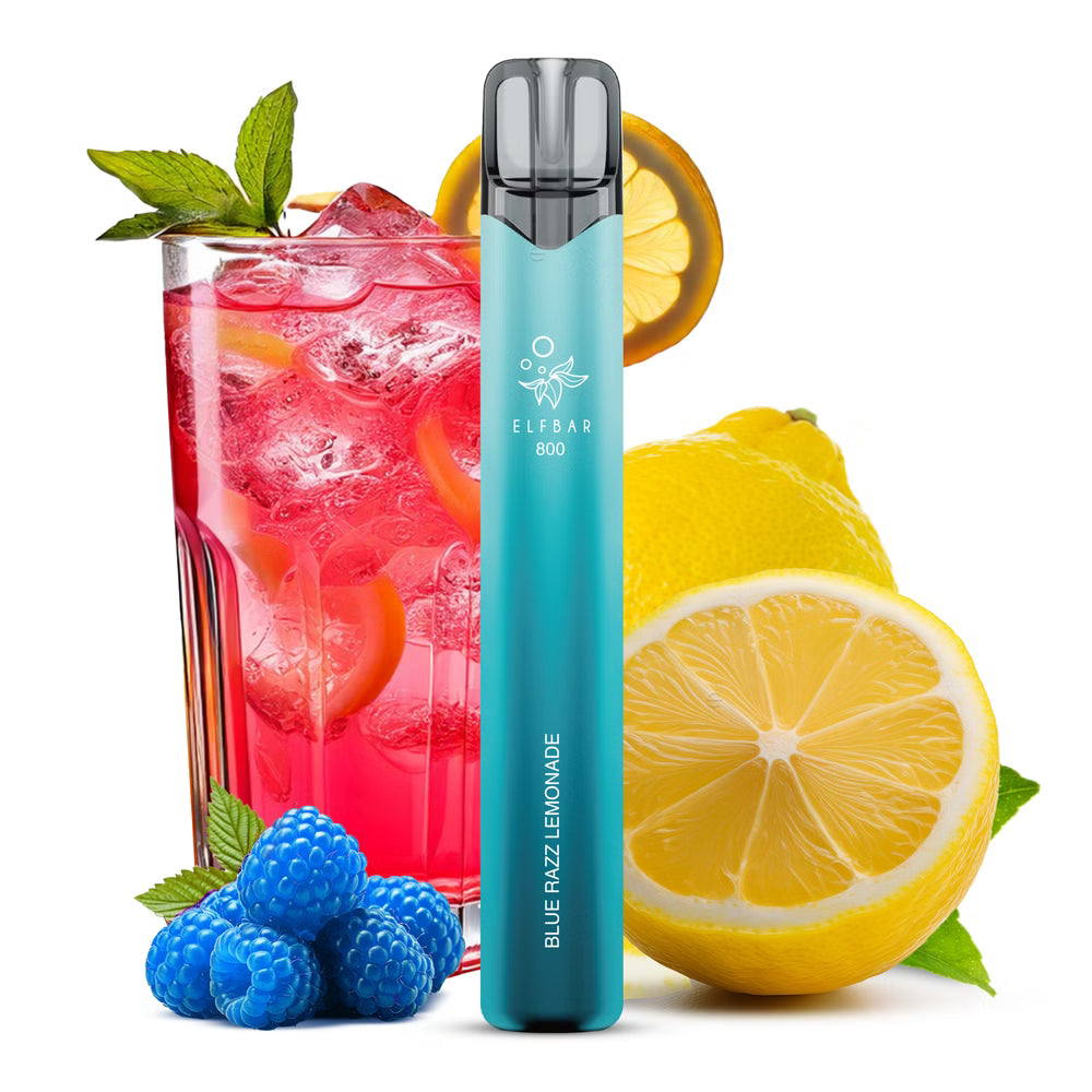 ELFBAR 800 Blue Razz Lemonade Nikotinfrei Einweg E-Zigarette