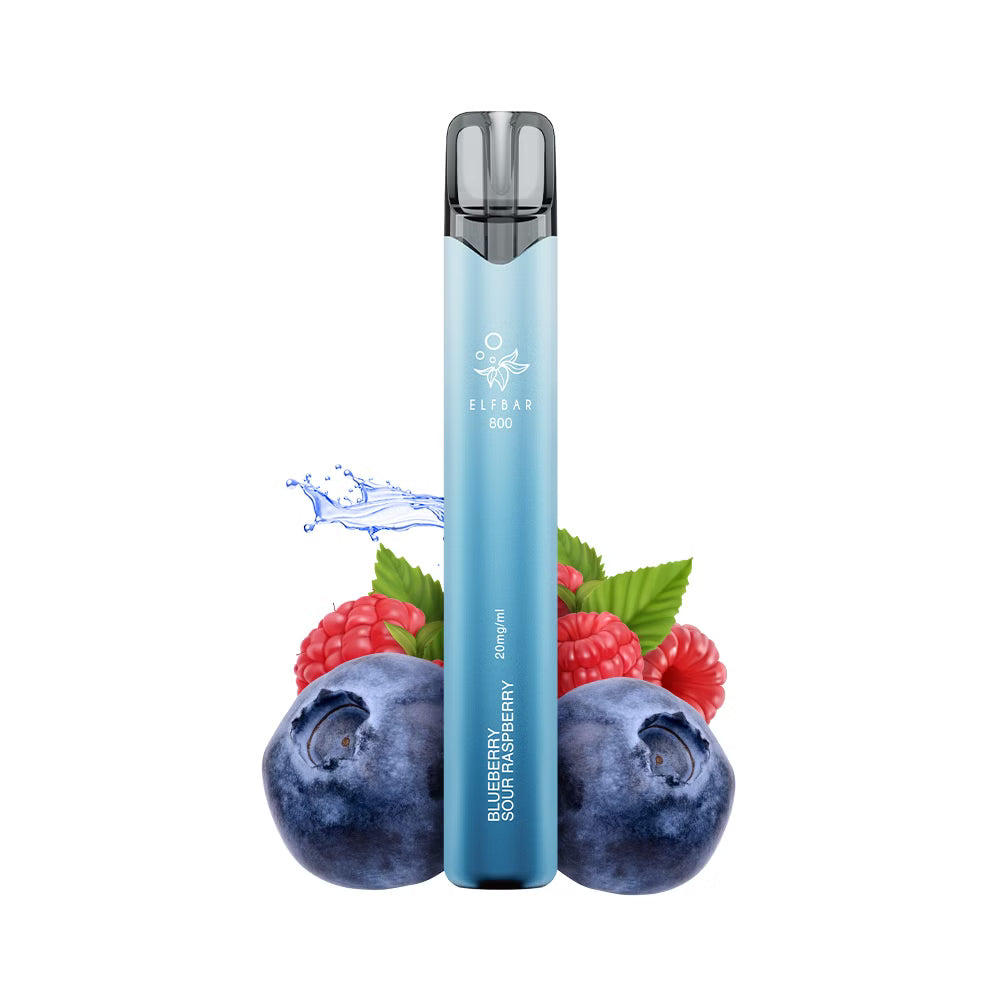 ELFBAR 800 Blueberry Sour Raspberry 20 mg Nikotin Einweg E-Zigarette