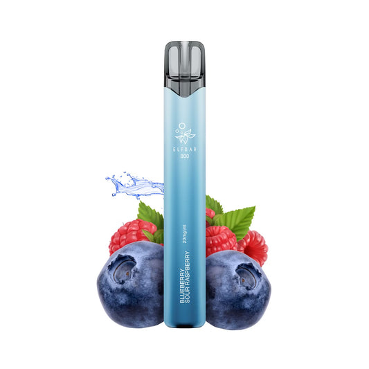 ELFBAR 800 Blueberry Sour Raspberry 20 mg Nikotin Einweg E-Zigarette