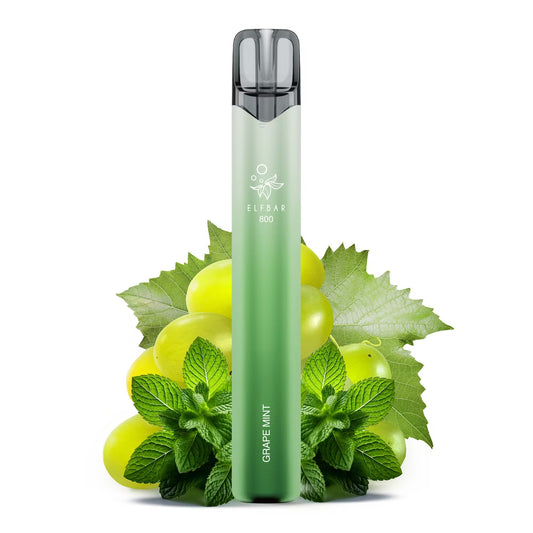 ELFBAR 800 Grape Mint Nikotinfrei