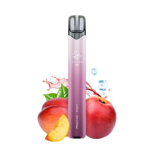 ELFBAR 800 Peach Ice 20 mg Nikotin