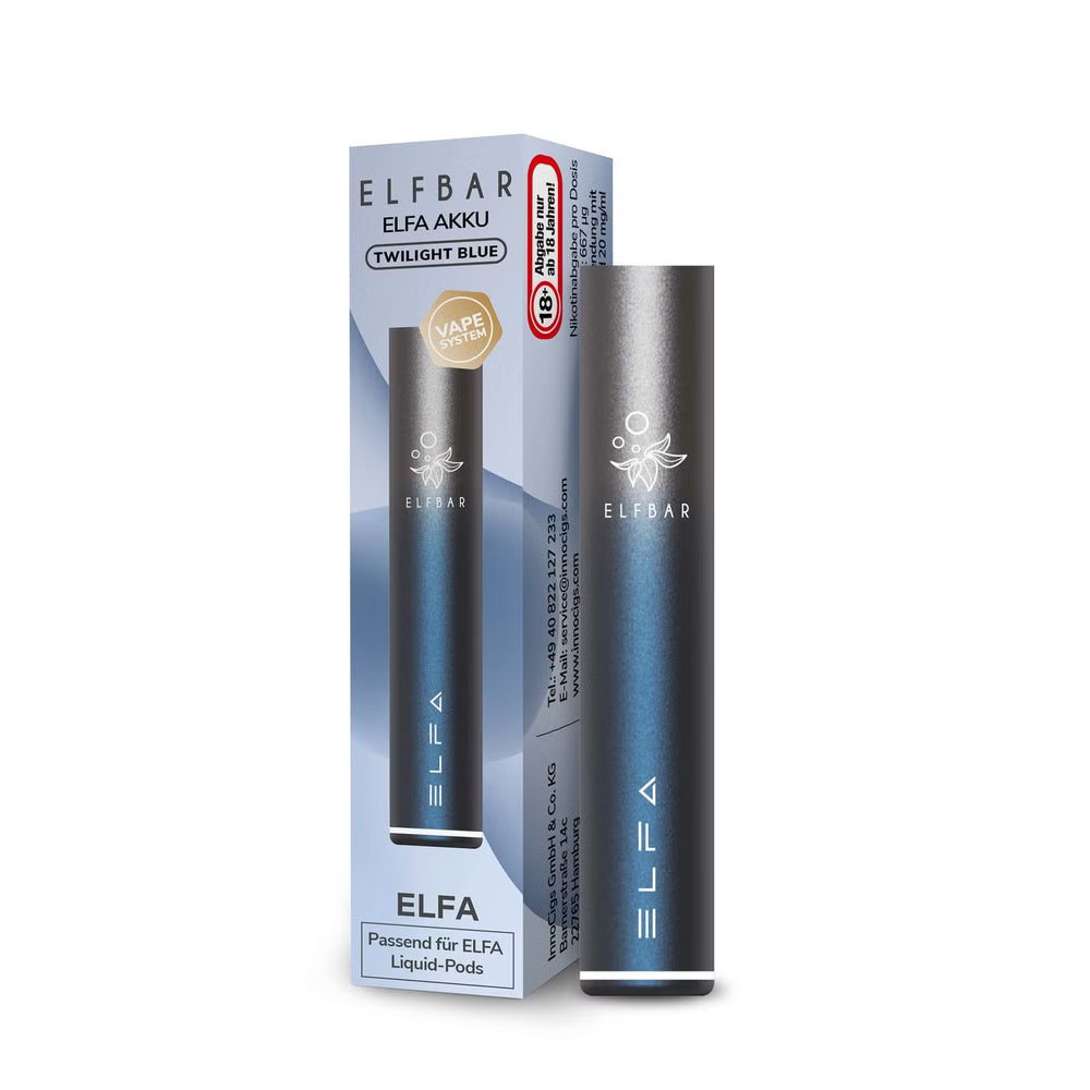 ELFBAR ELFA Basisgerät 500 mAh Twilight Blue Akkuträger
