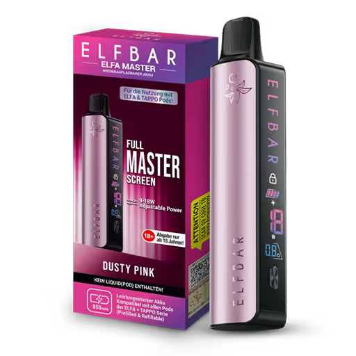 ELFBAR ELFA Master 850 mAh Dusty Pink Akkuträger