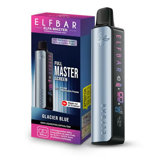 ELFBAR ELFA Master 850 mAh Glacier Blue Akkuträger