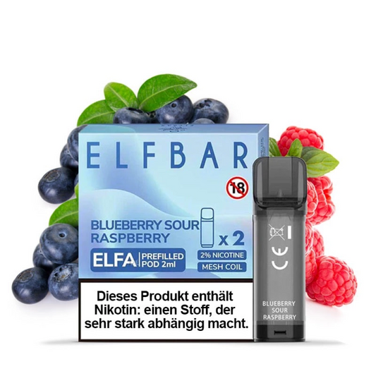 Elfa Pods - Blueberry Sour Raspberry