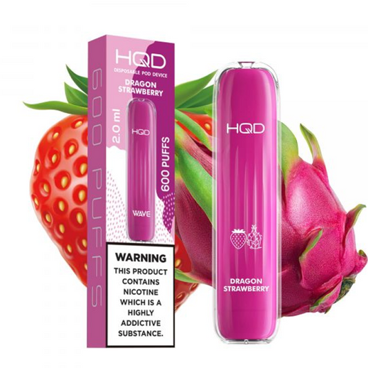 HQD Surv 600 - Dragon Strawberry