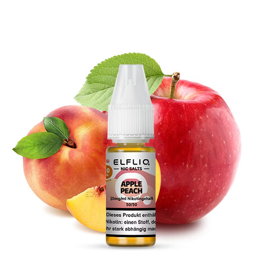 ELFBAR ELFLIQ Apple Peach Liquid 10 mg 20 mg Nikotin