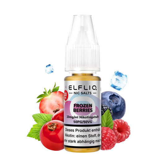 ELFBAR ELFLIQ Frozen Berries Liquid 10 mg 20 mg Nikotin