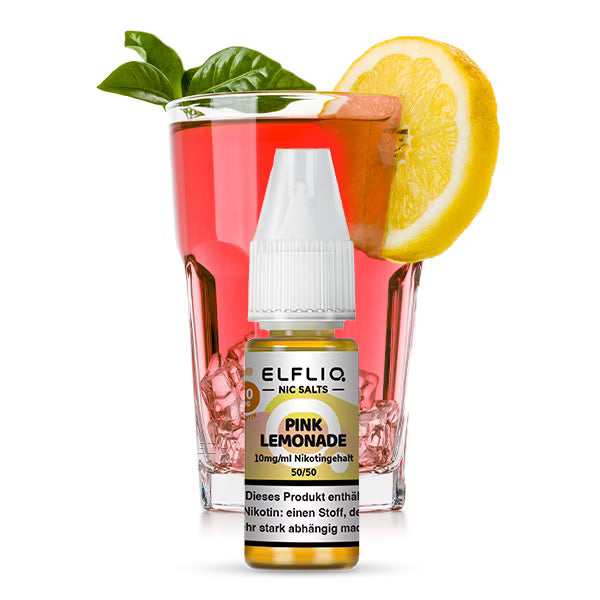 ELFBAR ELFLIQ Pink Lemonade Liquid 10 mg 20 mg Nikotin