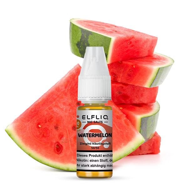 ELFBAR ELFLIQ Watermelon Liquid 10 mg 20 mg Nikotin