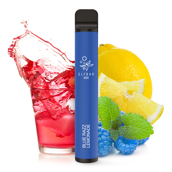 Elfbar 600 - Blue Razz Lemonade (Nikotinfrei)