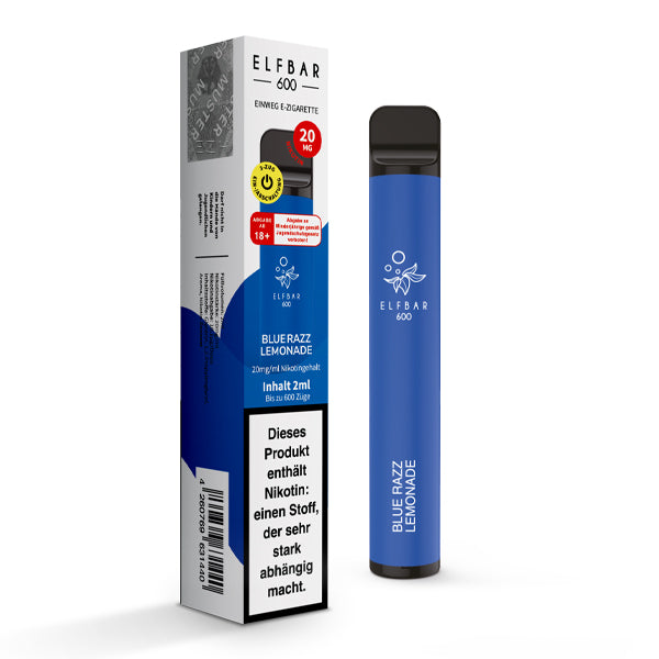 Elfbar 600 - Blue Razz Lemonade (Nikotinfrei)