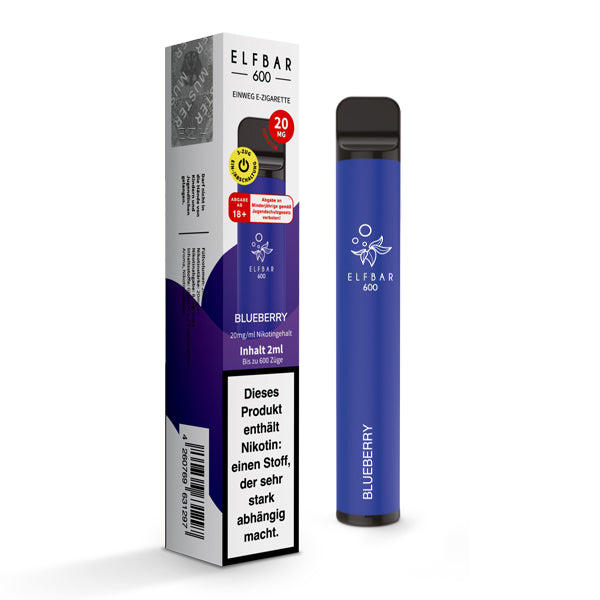 Elfbar 600 - Blueberry (Nikotinfrei)