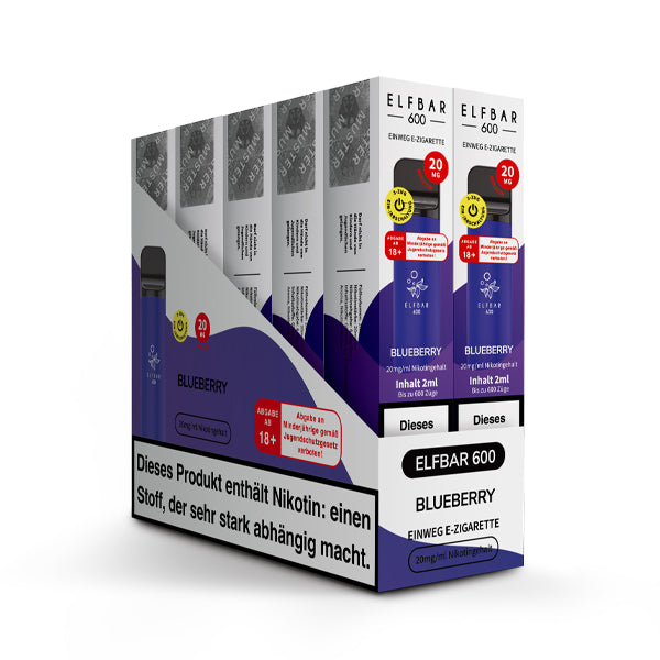 Elfbar 600 - Blueberry (Nikotinfrei)