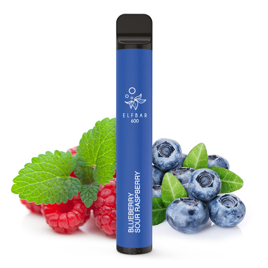 Elfbar 600 - Blueberry Sour Raspberry (Nikotinfrei)