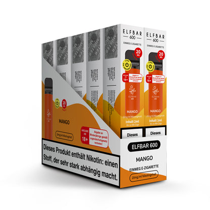 Elfbar 600 - Mango (Nikotinfrei)
