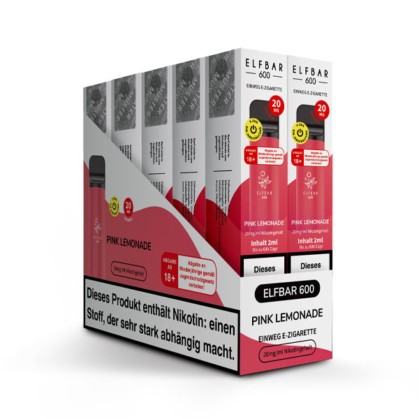 Elfbar 600 - Pink Lemonade (Nikotinfrei)