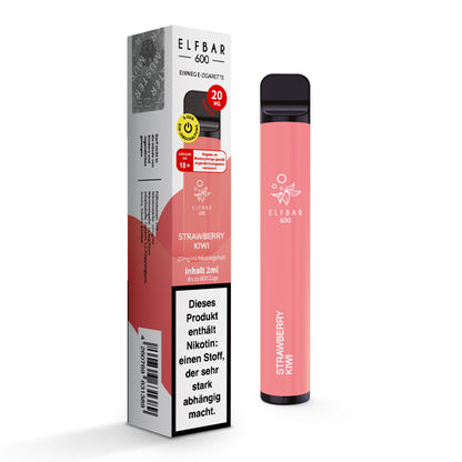 Elfbar 600 - Strawberry Kiwi (Nikotinfrei)