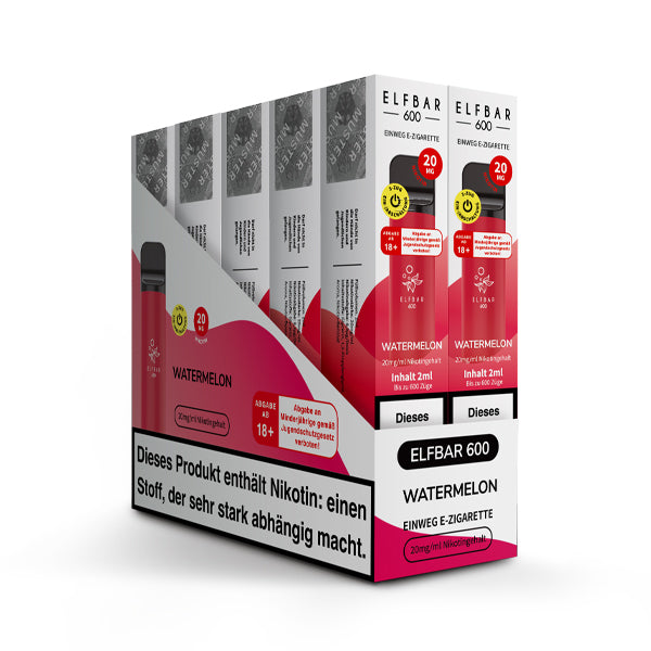 Elfbar 600 - Watermelon (Nikotinfrei)