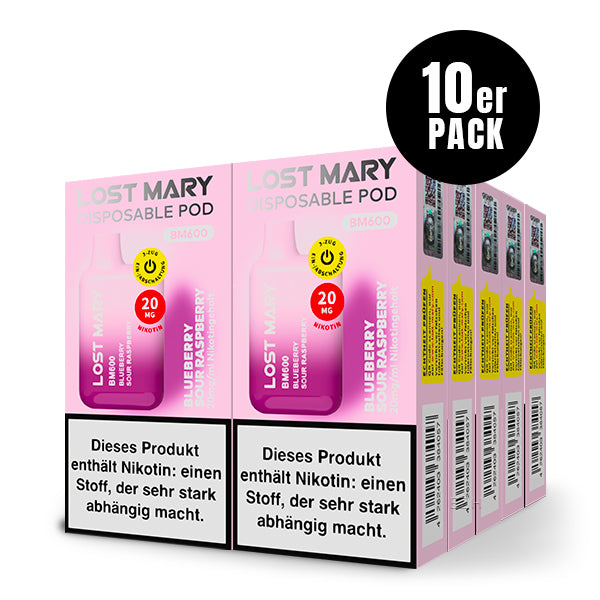 Lost Mary 600 - Blueberry Sour Raspberry