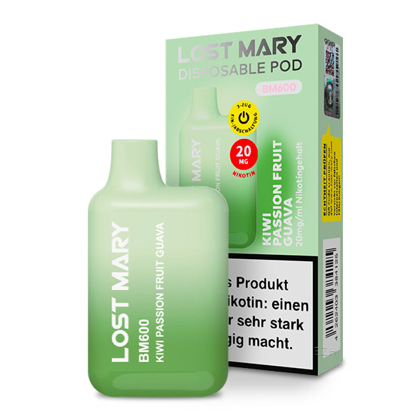 Lost Mary 600 - Kiwi Passionfruit Guava