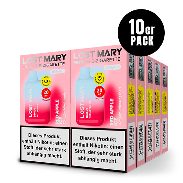 Lost Mary 600 - Red Apple Ice
