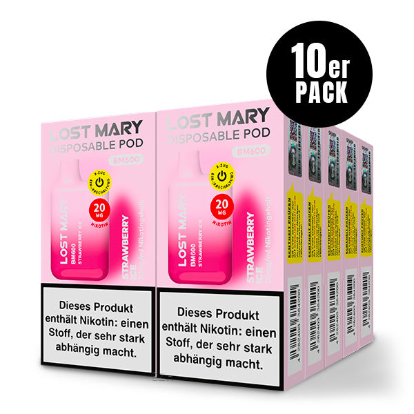 Lost Mary 600 - Strawberry Ice